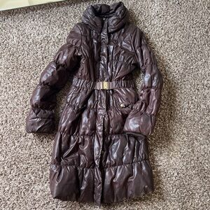 H&M Dark Brown Puffer Jacket